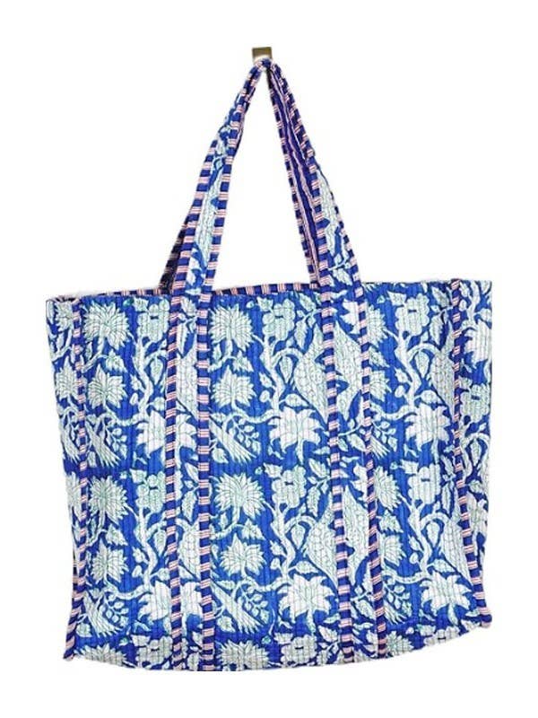 Organic Quilted Tote Bag