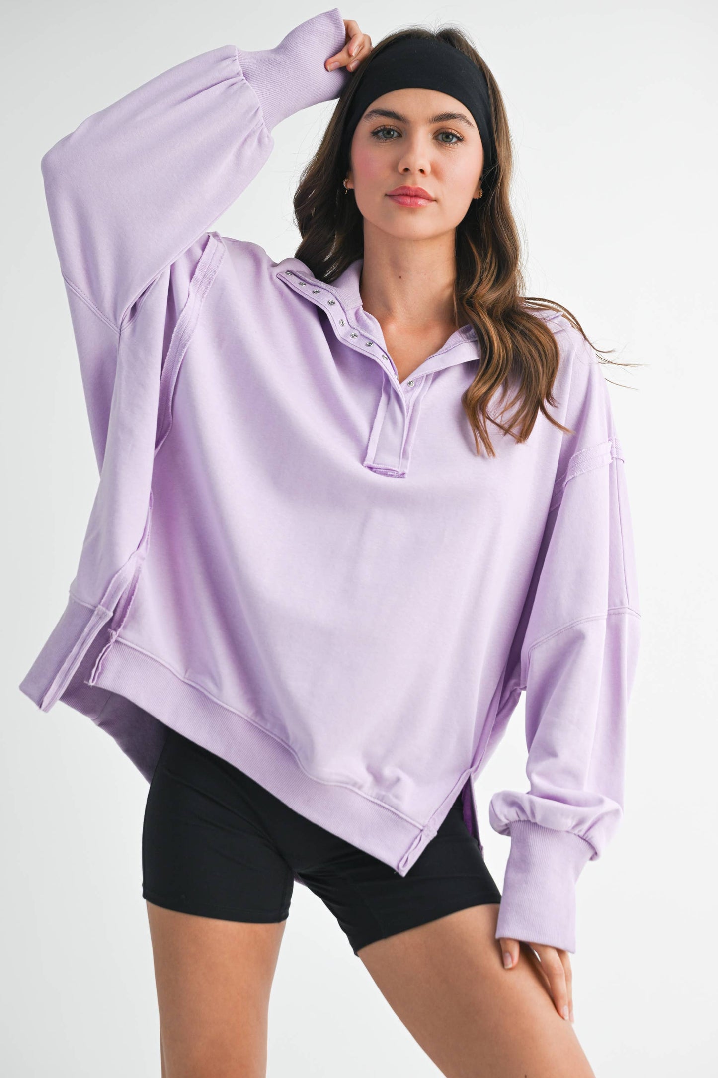 Henley Sweatshirt
