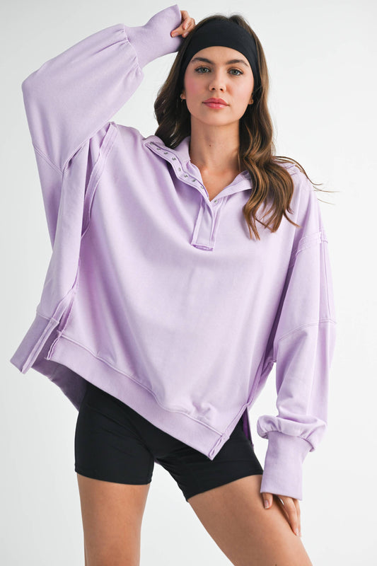 Henley Sweatshirt