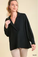 Jade V-Neck Long Sleeve Top