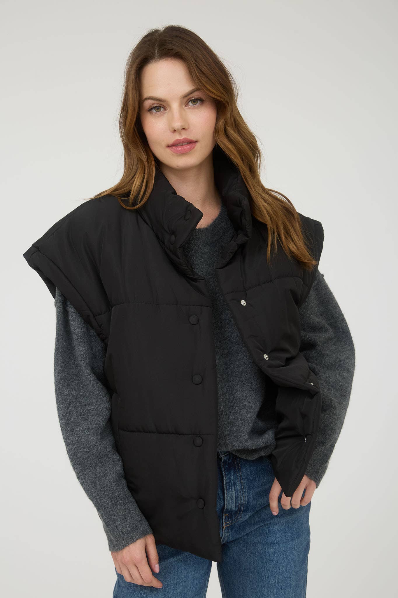 Oversized Puffer Vest