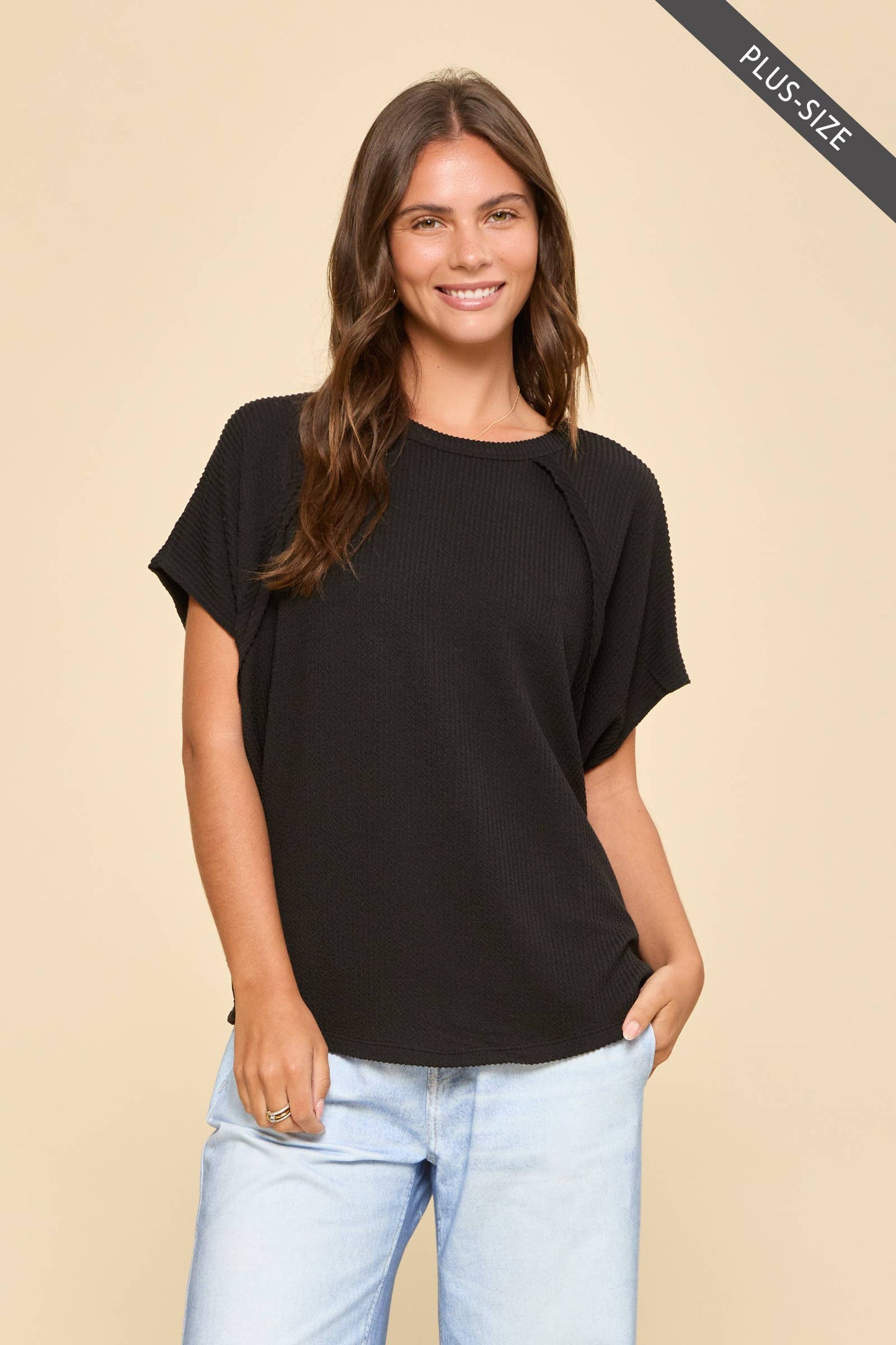 Relaxed Style Knit Top