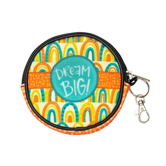 Dream Big Round Coin Purse