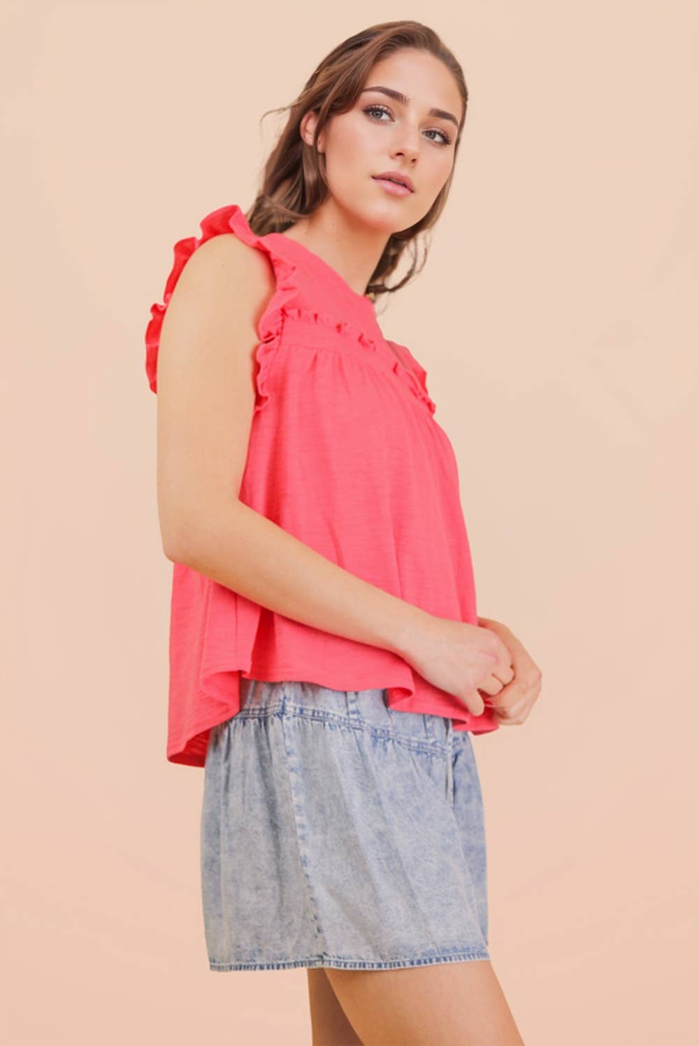 Marley Ruffle Top