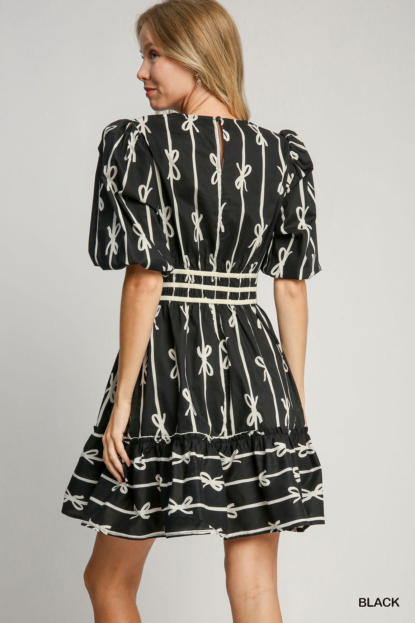 Juliette Bow Stripe Dress