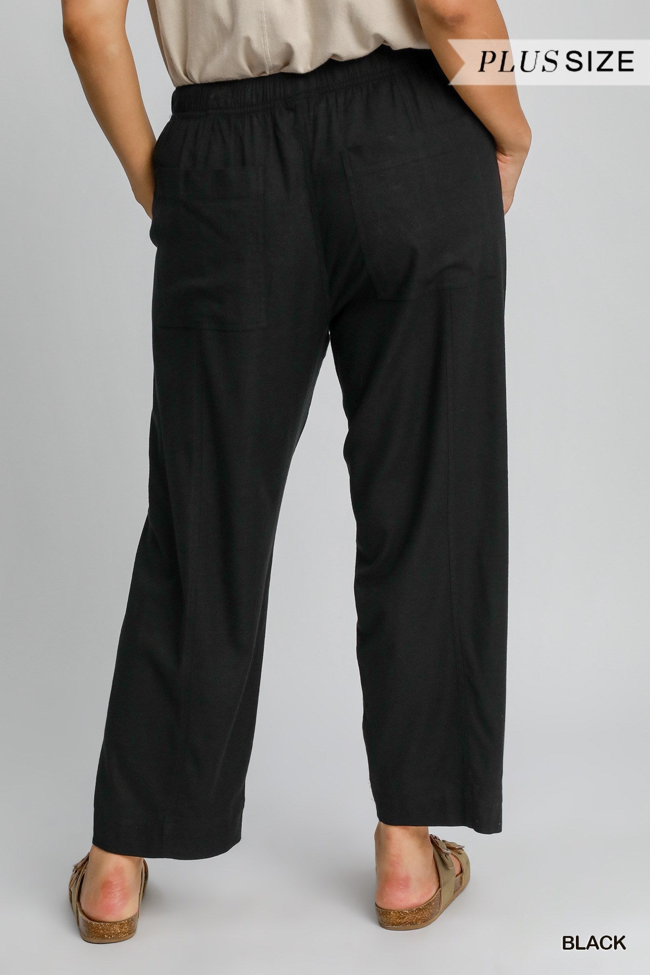 Umgee Linen Blend Pants