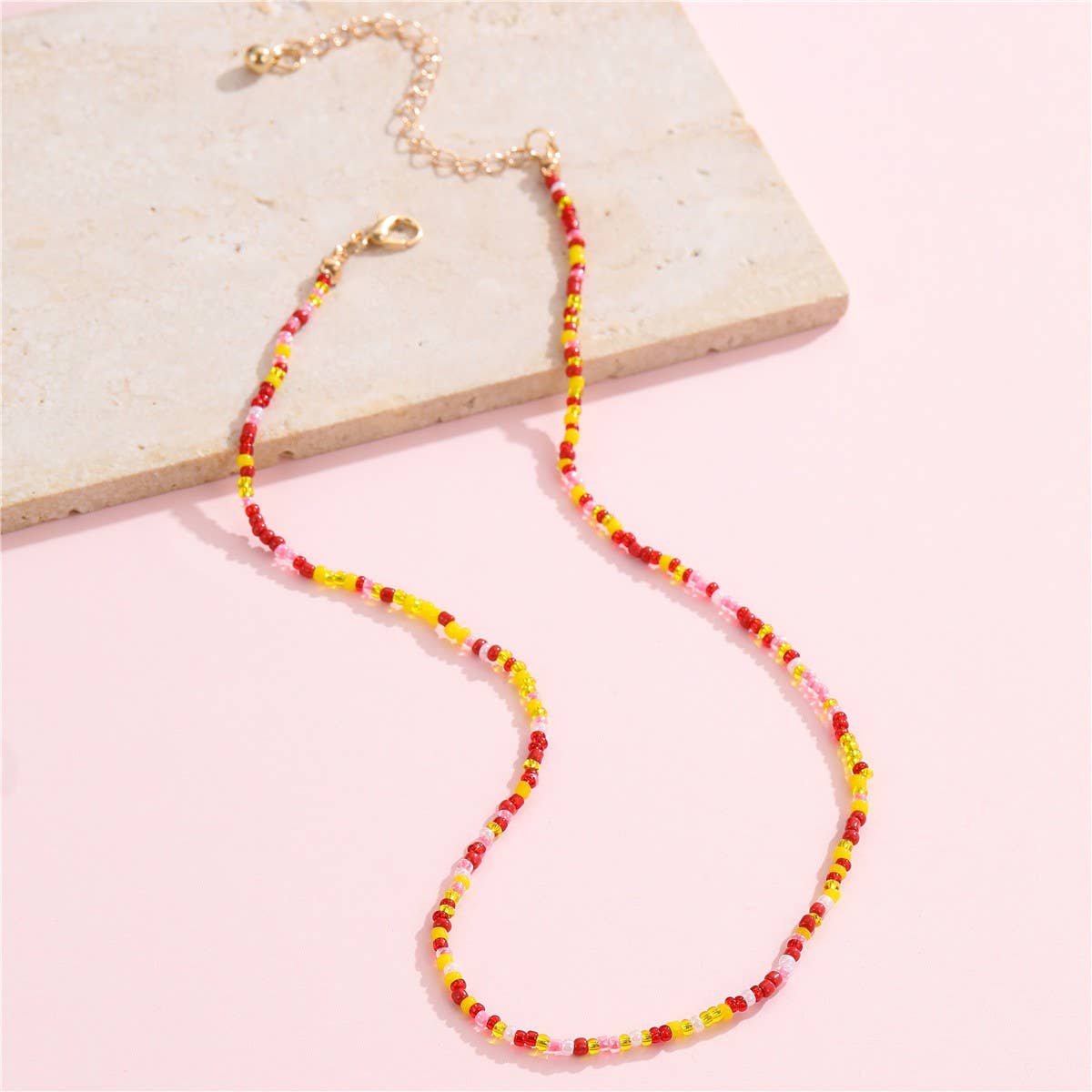 Waterproof Mini Beaded Necklace