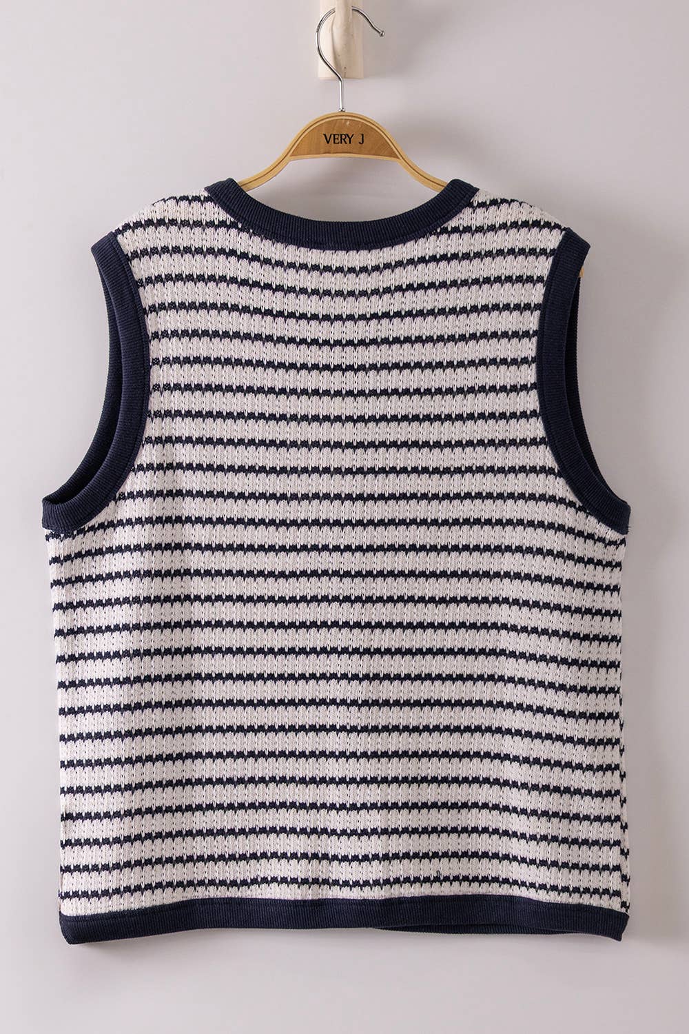 Luna Knit Button Down Top