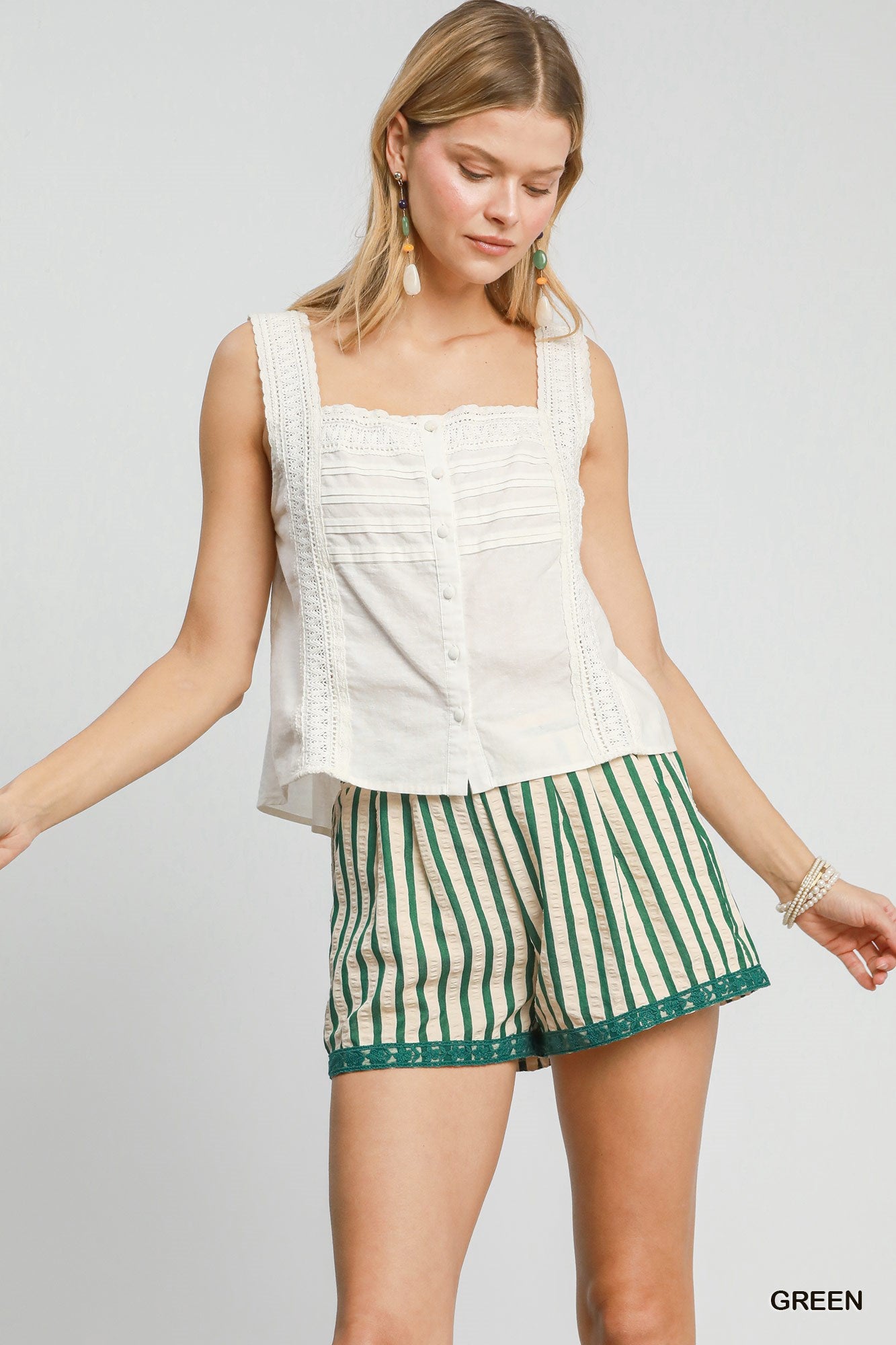 Coastal Clover Shorts Set