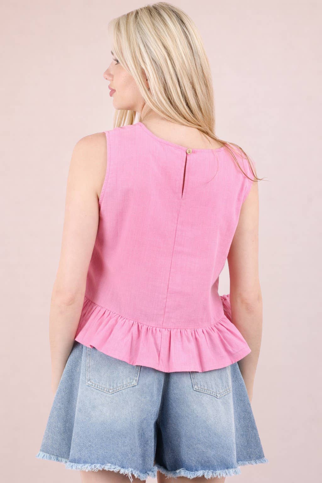 Olivia Side Tie Dot Top