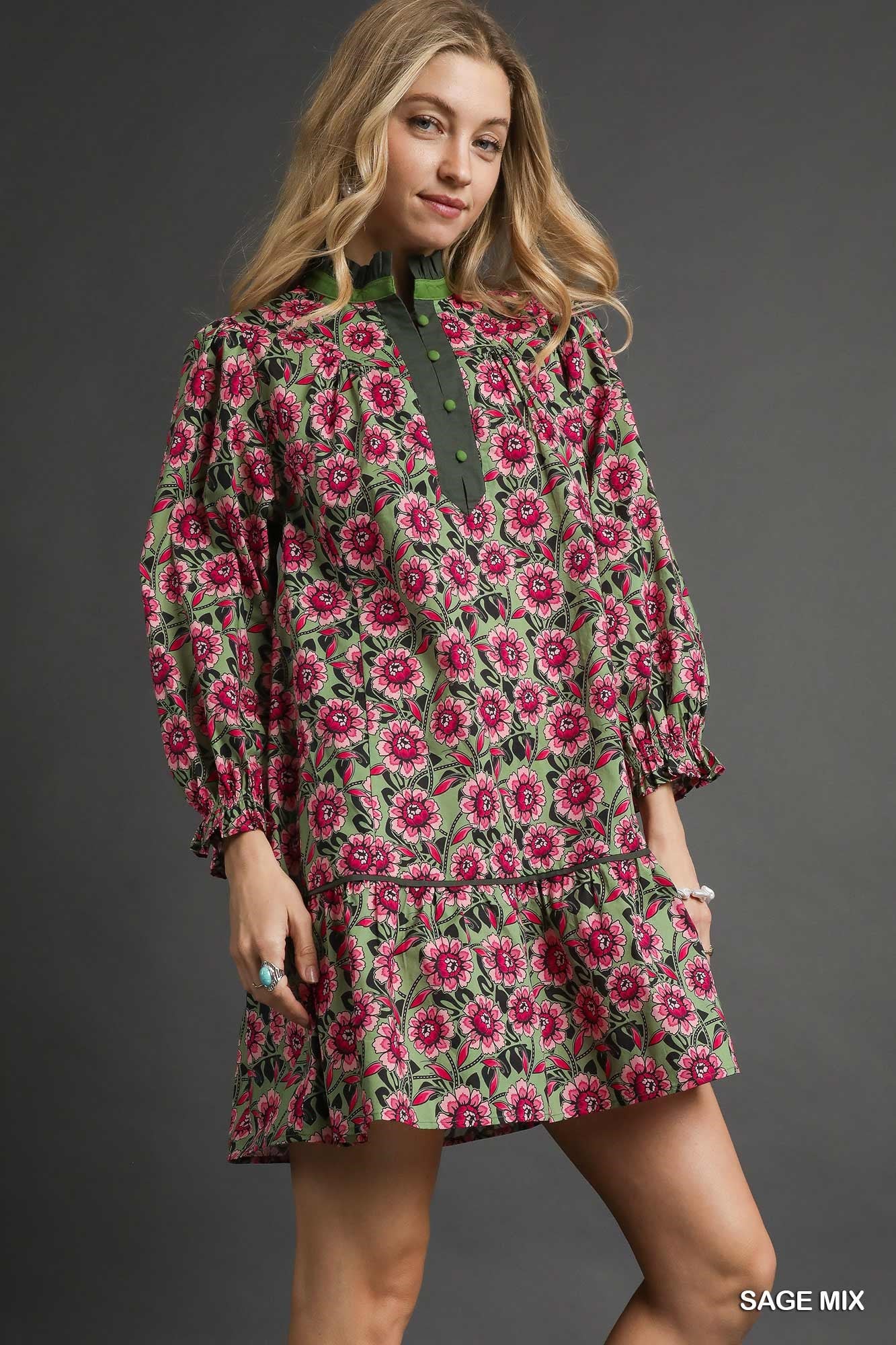 Meadowline Tiered Dress