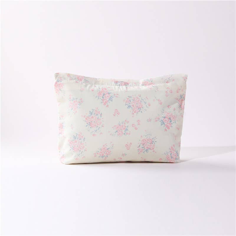 Floral Makeup Bag