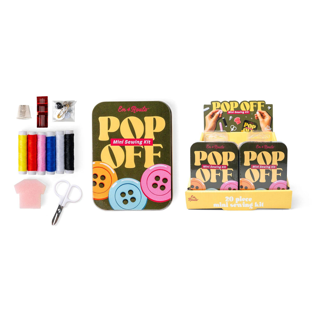 Enroute Pop Off Mini Sewing Kit