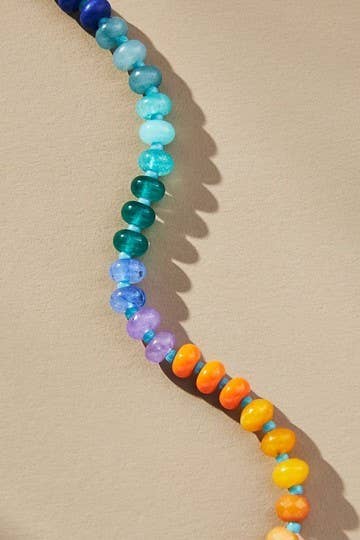 Emmy Glass Bead Necklace