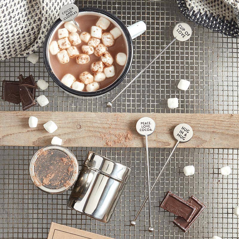 Hot Cocoa Shaker Recipe and Tools Box