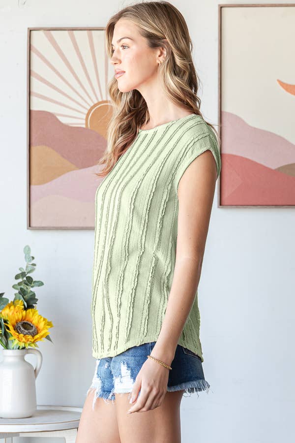 Cleo Textured Top