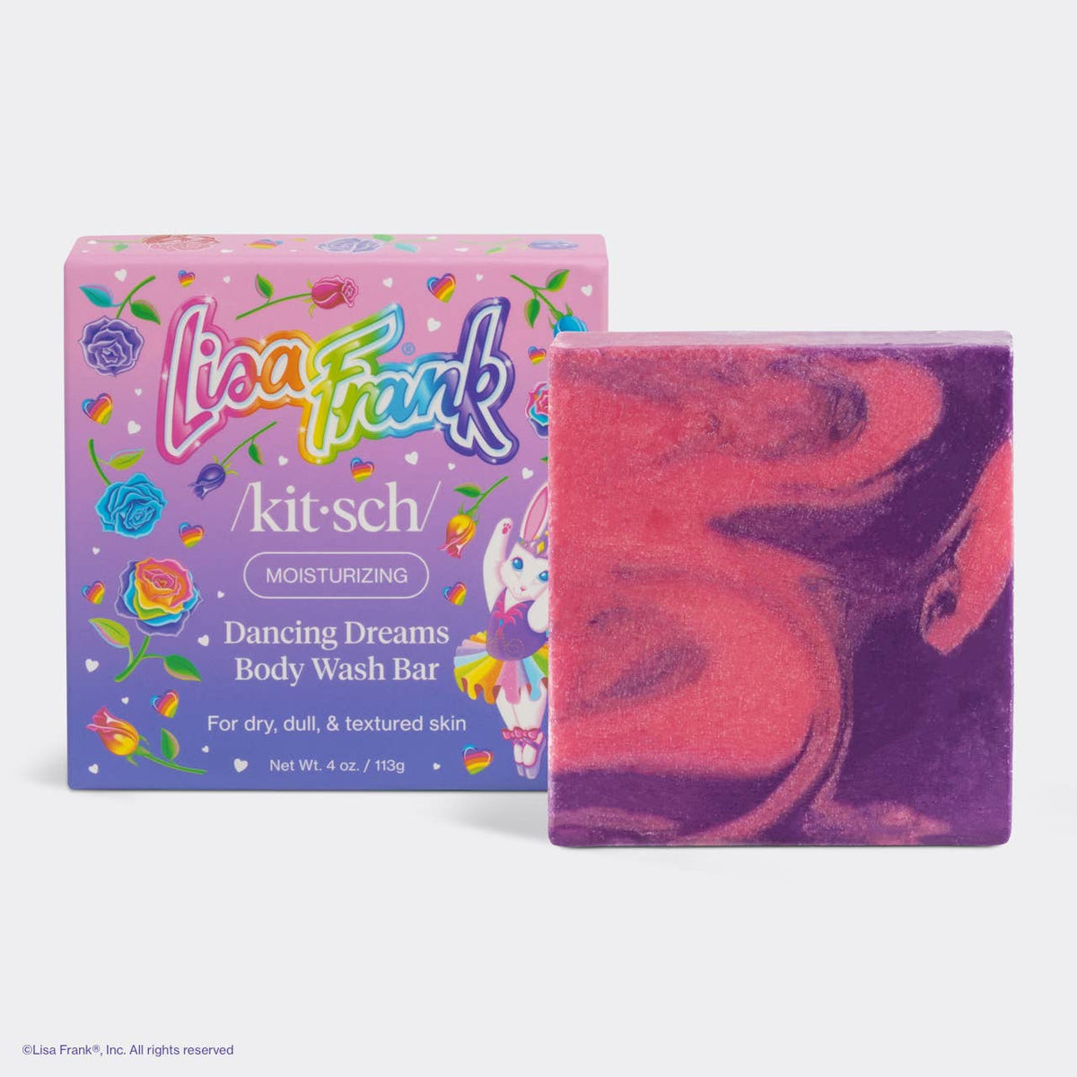 Lisa Frank x Kitsch Dancing Dreams Body Wash Bar