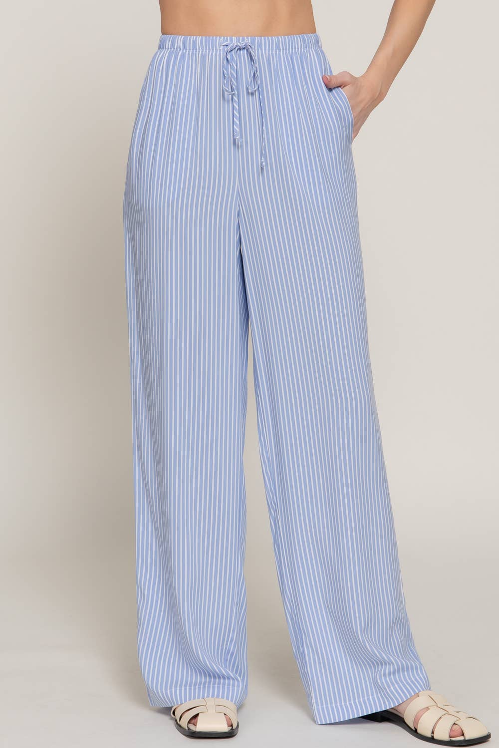 Stripe Boxer Pants