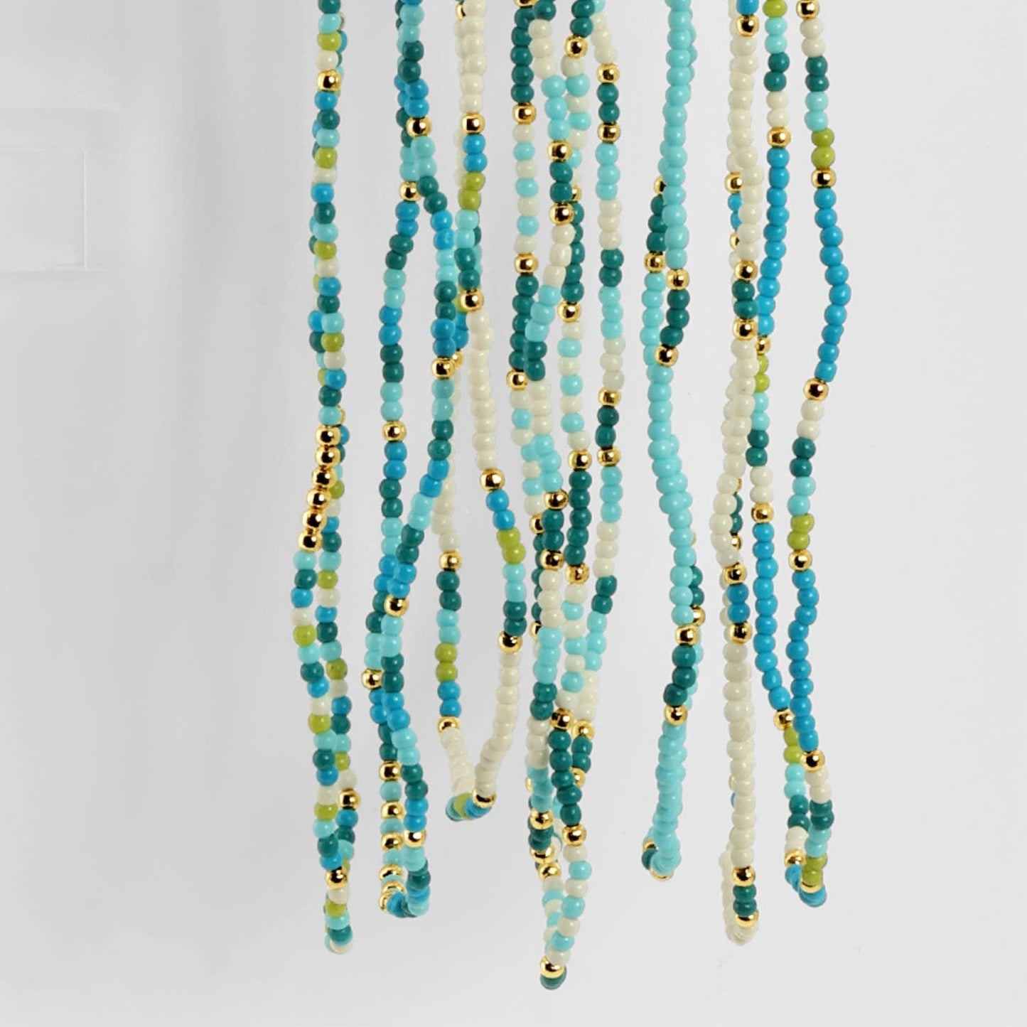 Splendid Iris Seed Bead Necklaces