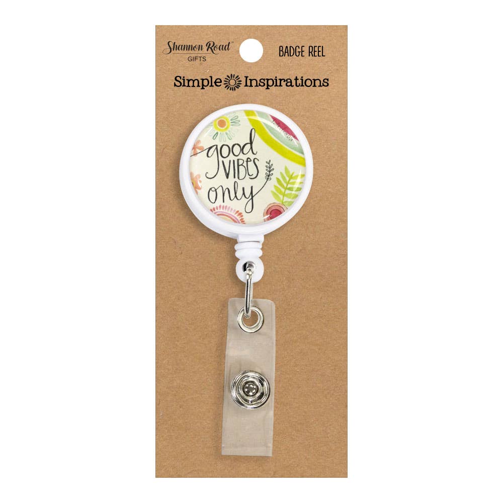 Good Vibes Only Badge Reel