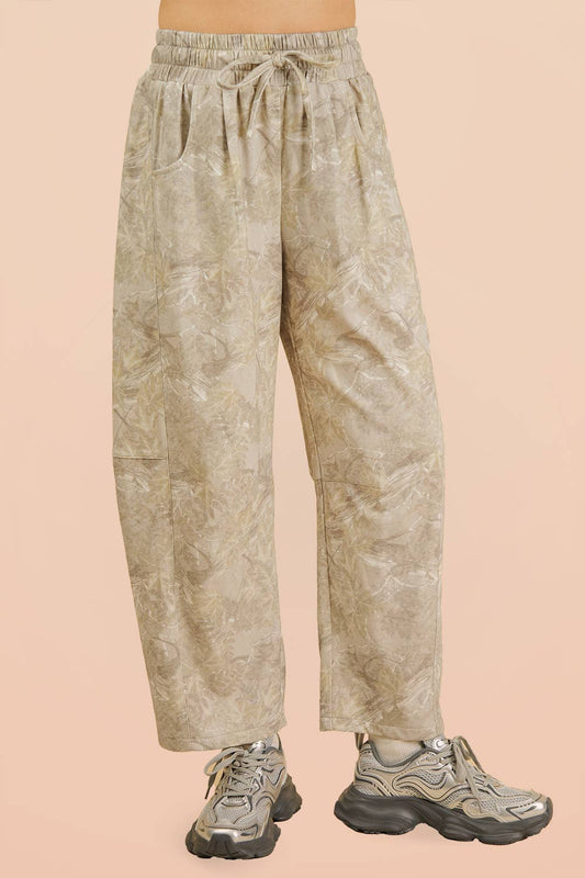 Camo Barrel Pants