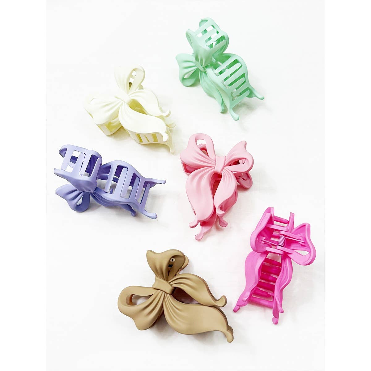 Small Bow Hair Clip Claw