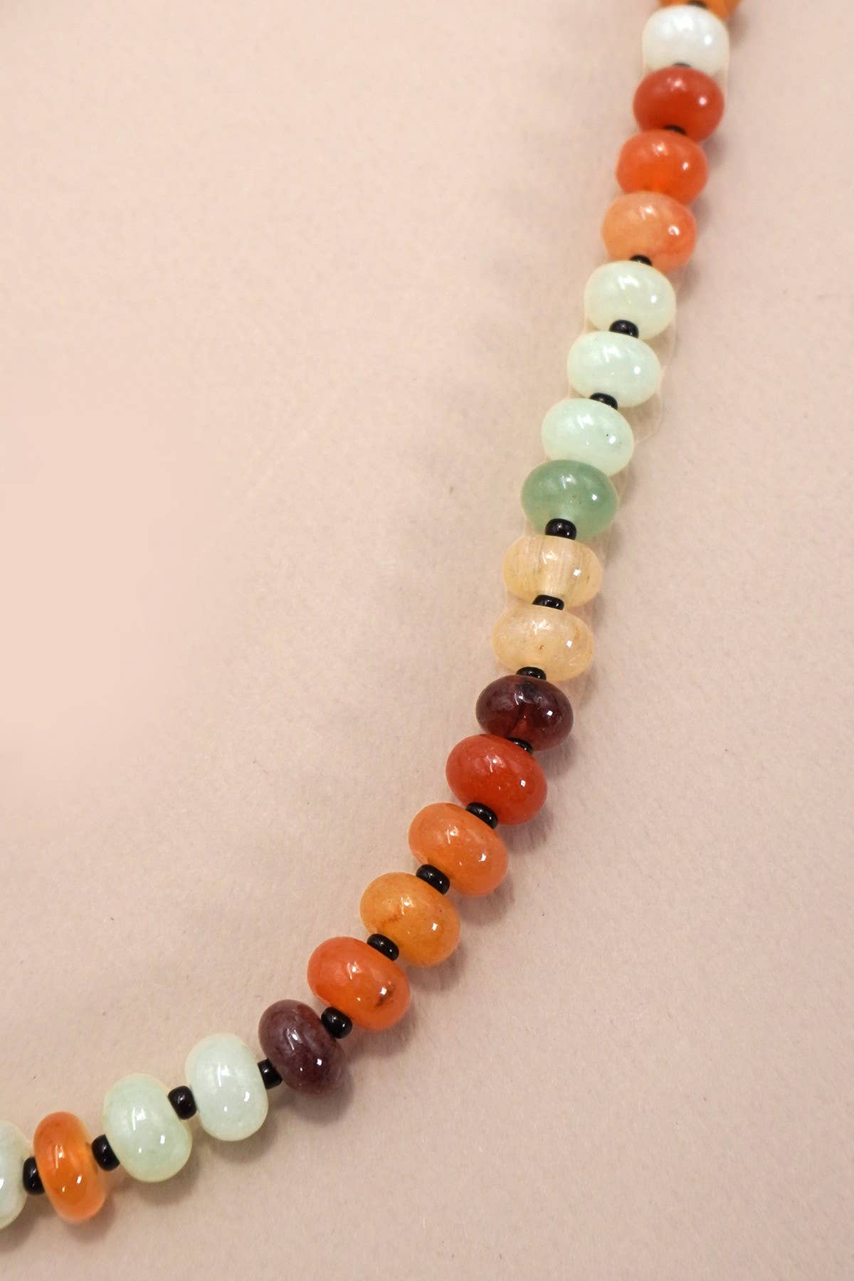 Emmy Glass Bead Necklace