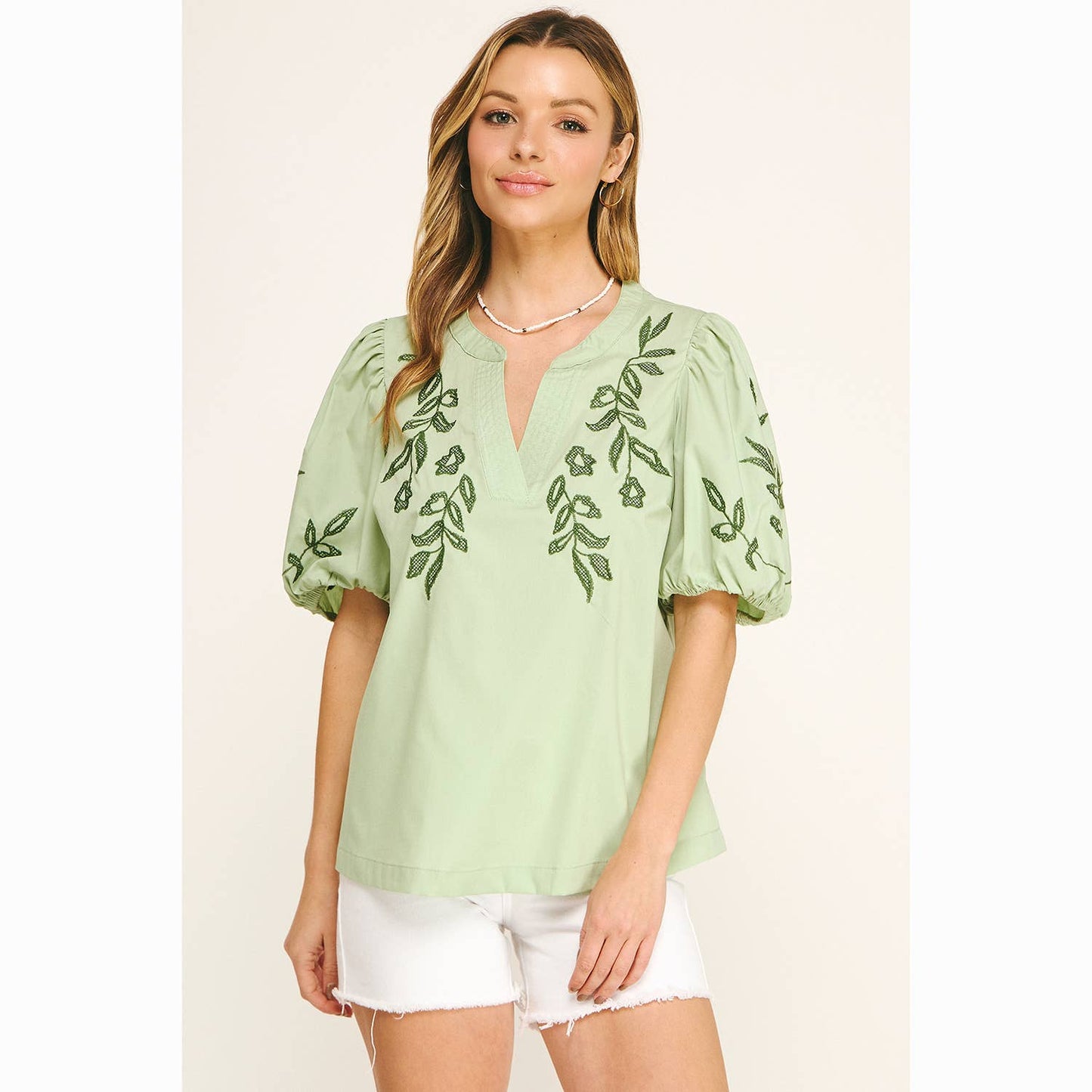 Ivy Embroidered Top
