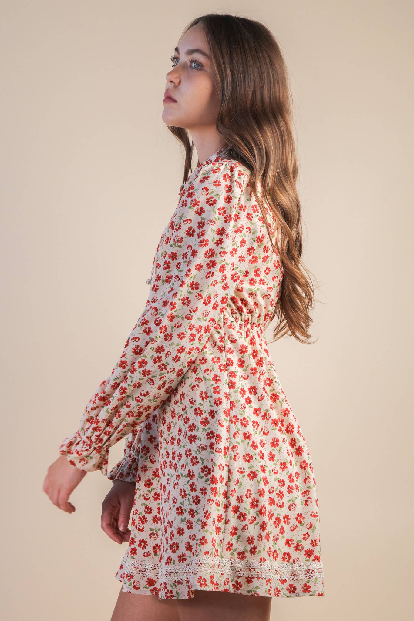 Rory Floral Lace Dress