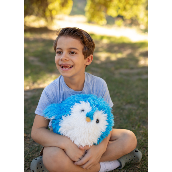 Soft Fluff Ball Fluffees Penguin Plushie