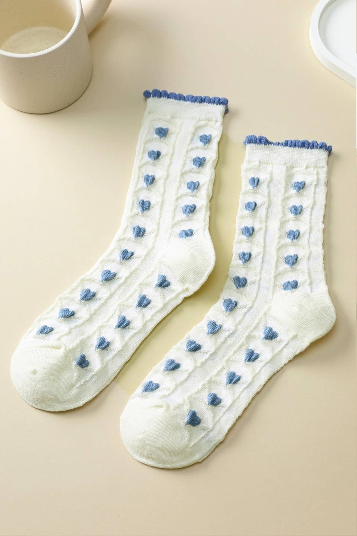 Embroidered Crew Sock