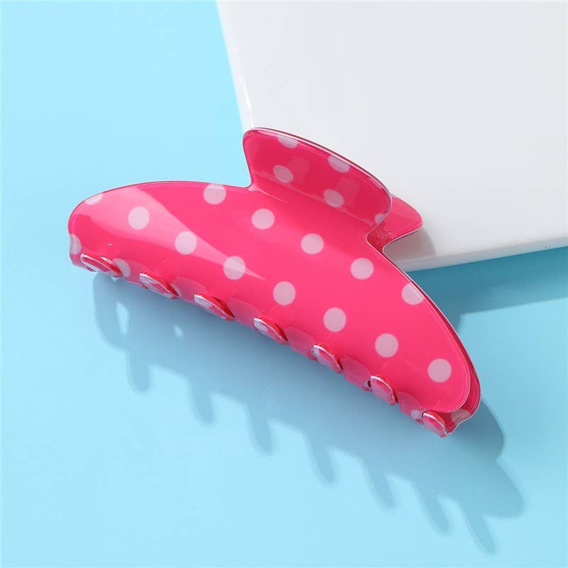 Polka Dot Hair Clip