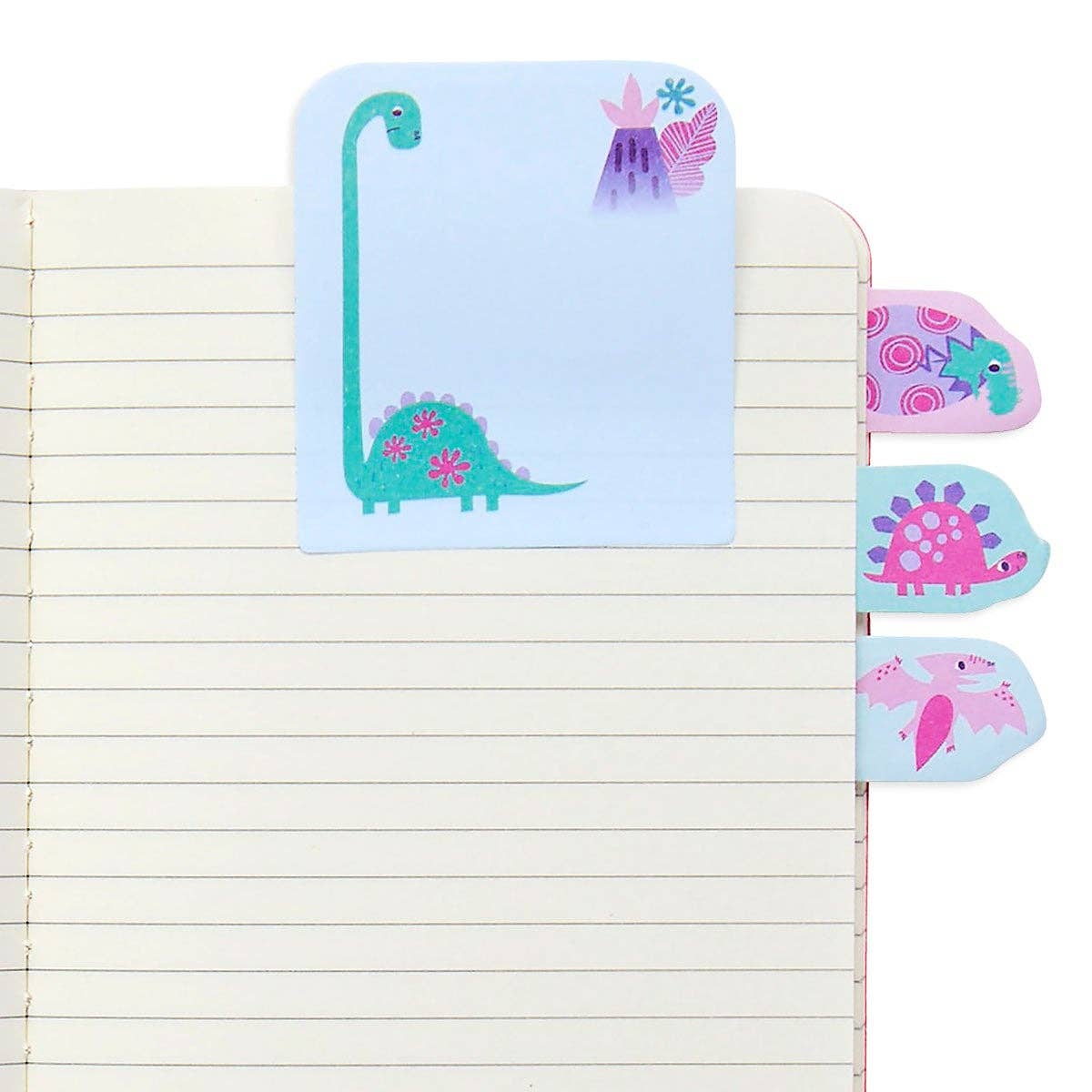 Note Pals Sticky Tabs: Cute Dinos - 1 Pack