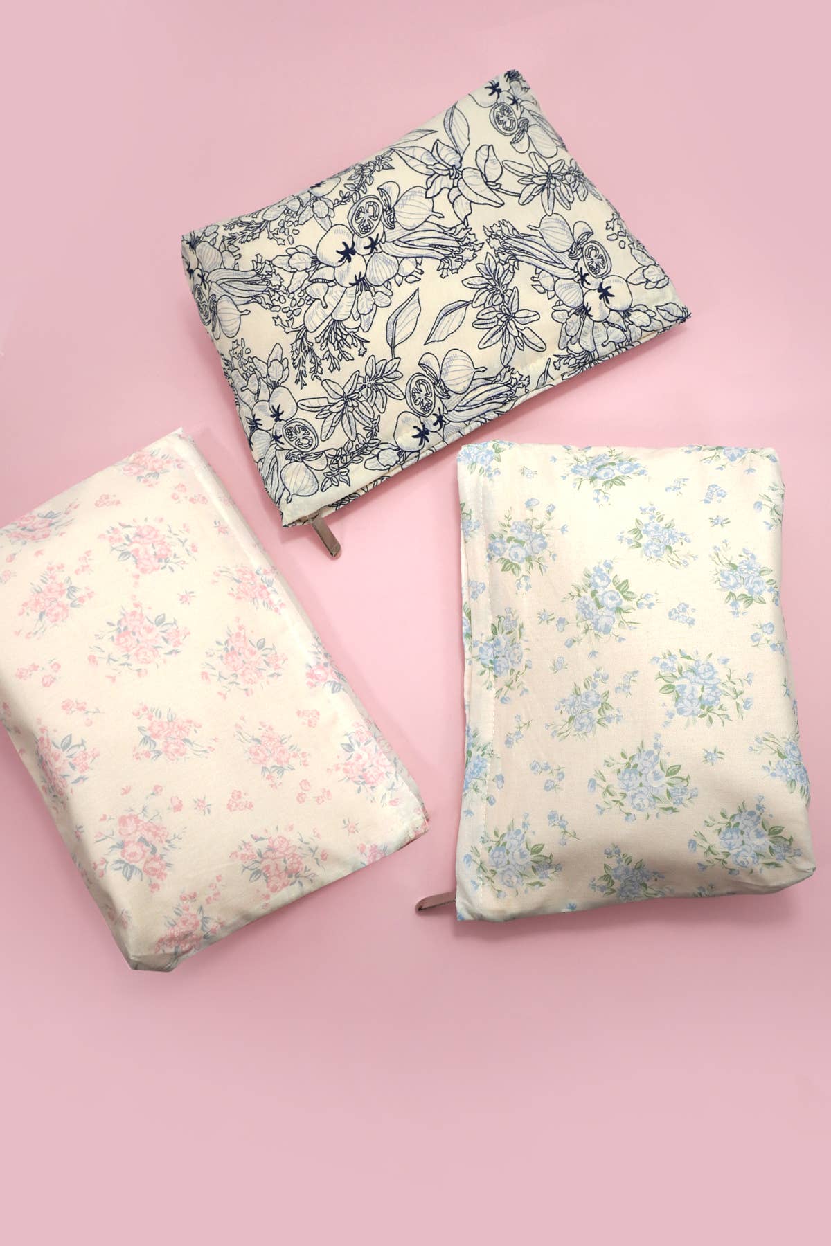 Floral Makeup Bag