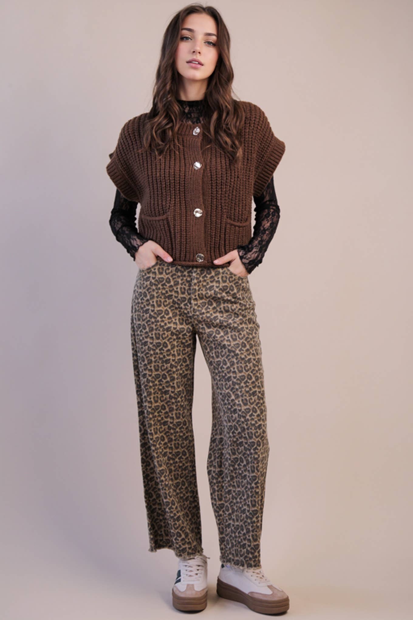 Oversized Button Down Sweater