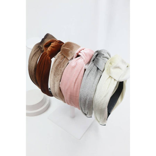Velvet Knot Hairband