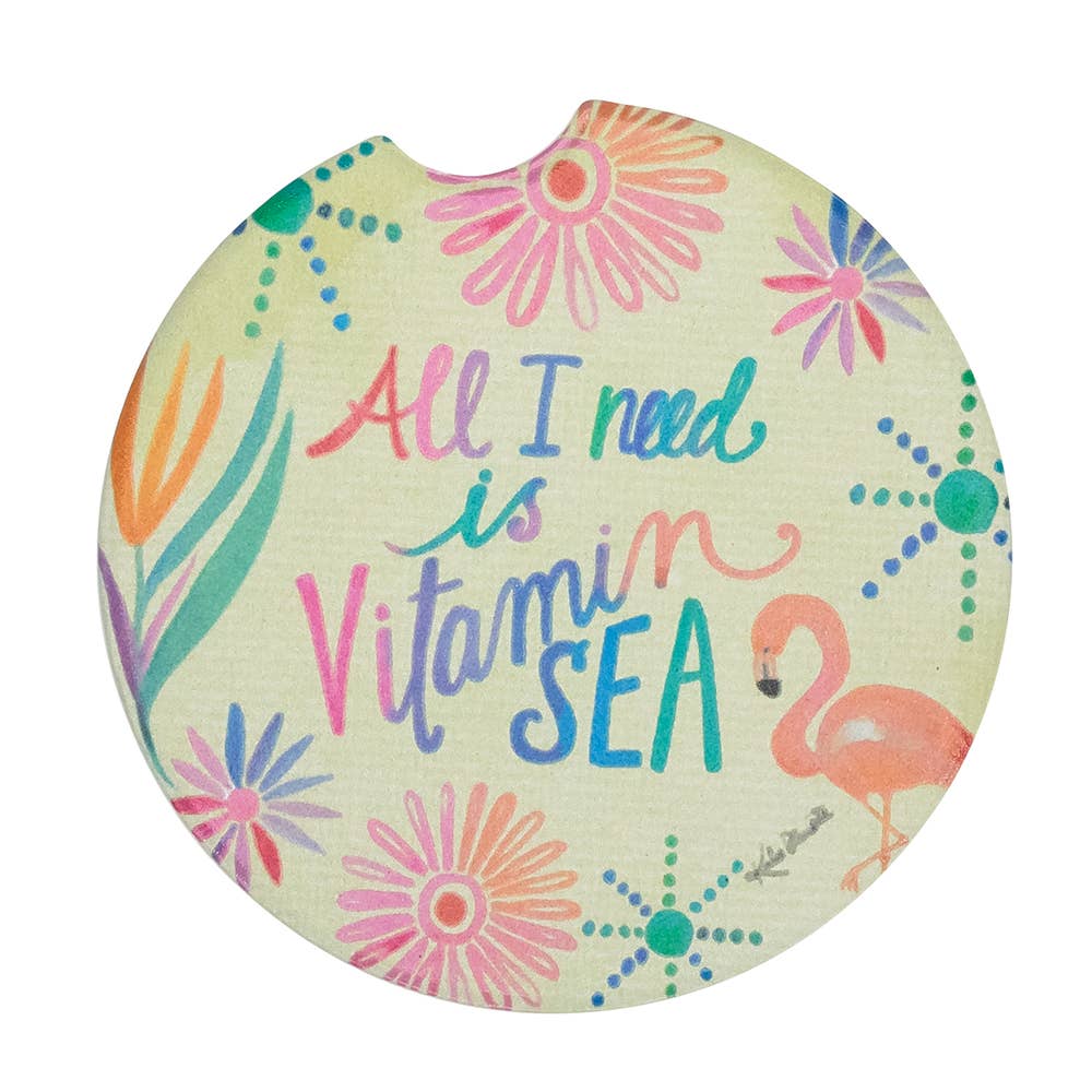 Vitamin Sea Car Coaster