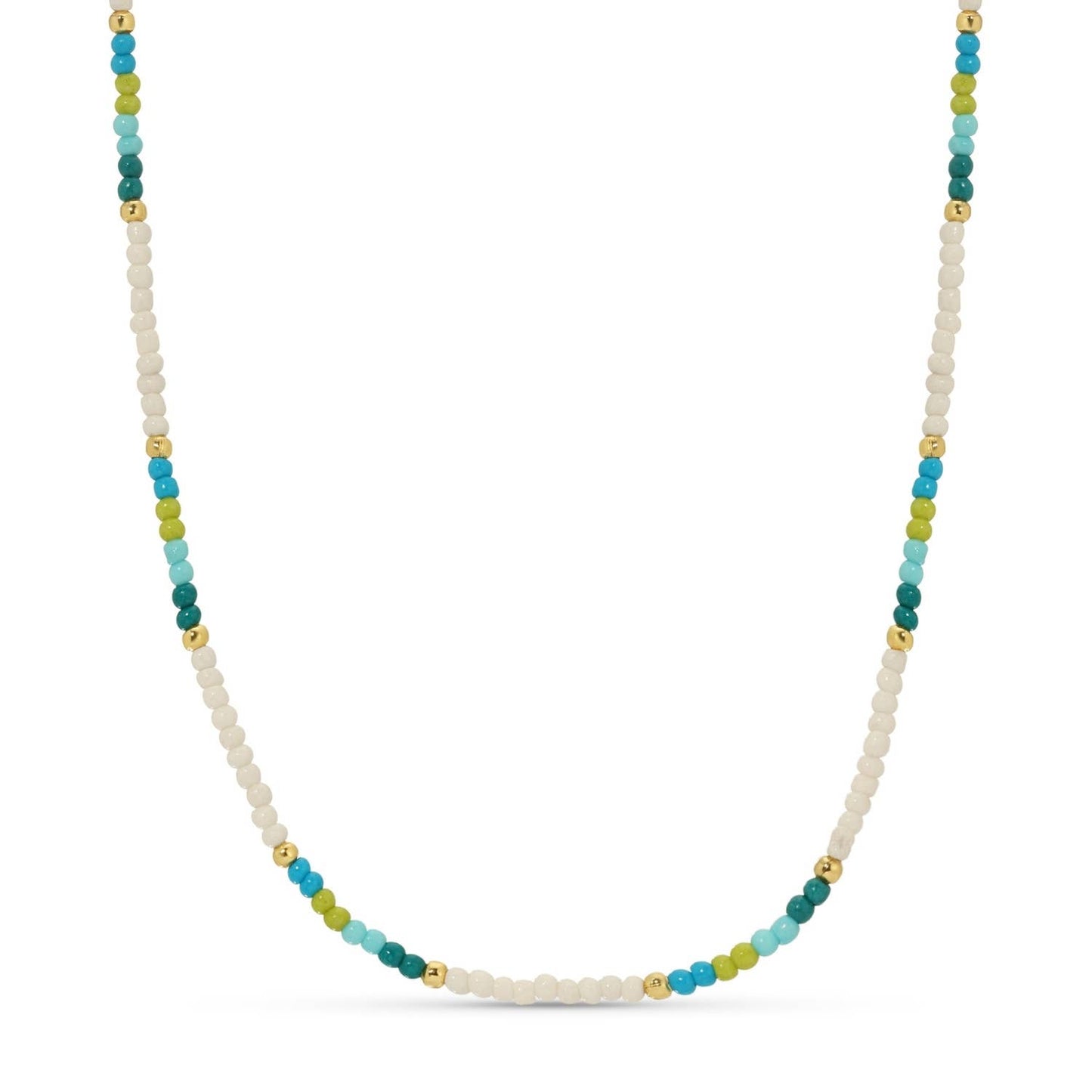 Splendid Iris Seed Bead Necklaces
