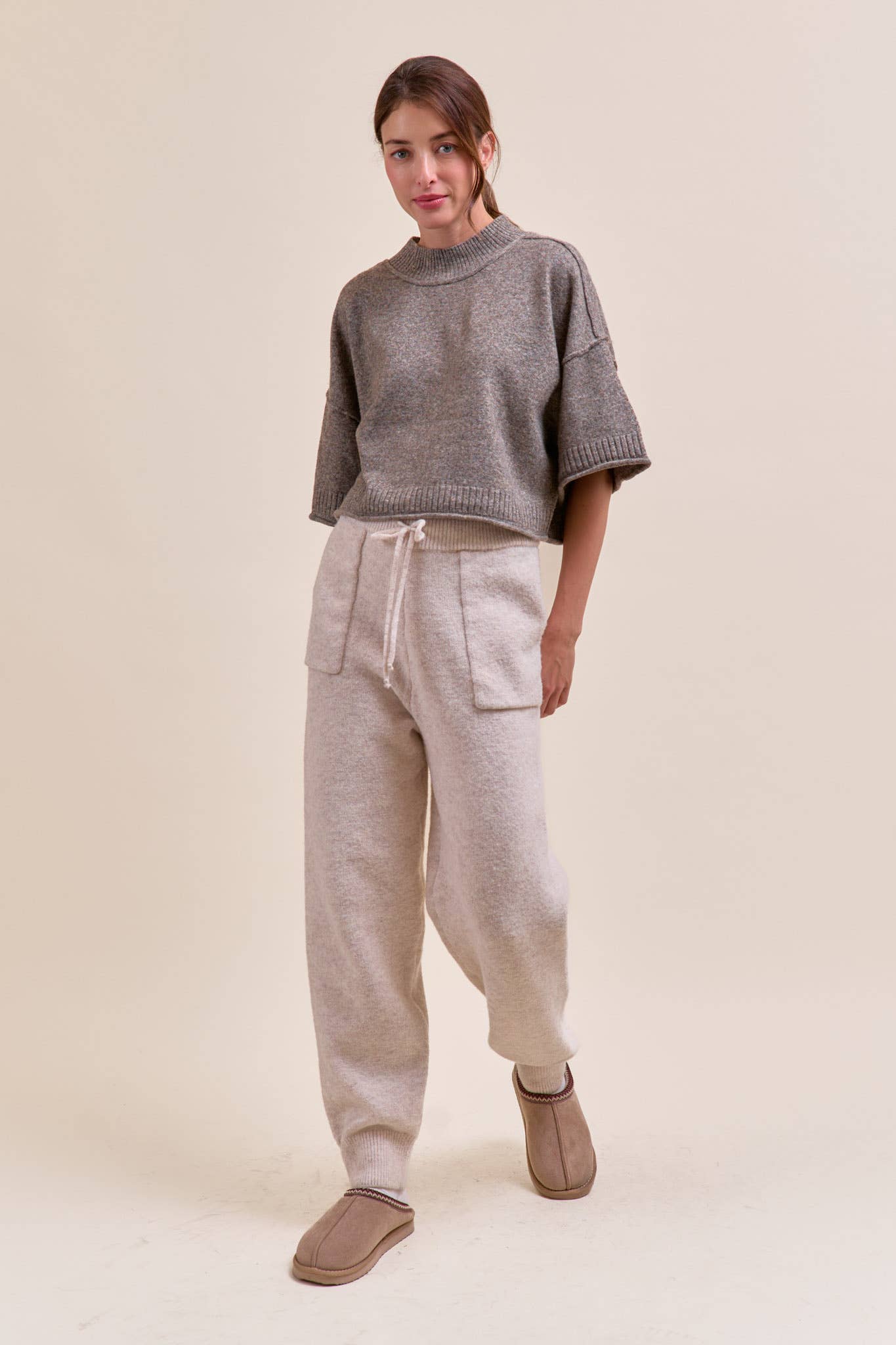 Marley Knit Short Sleeve Sweater