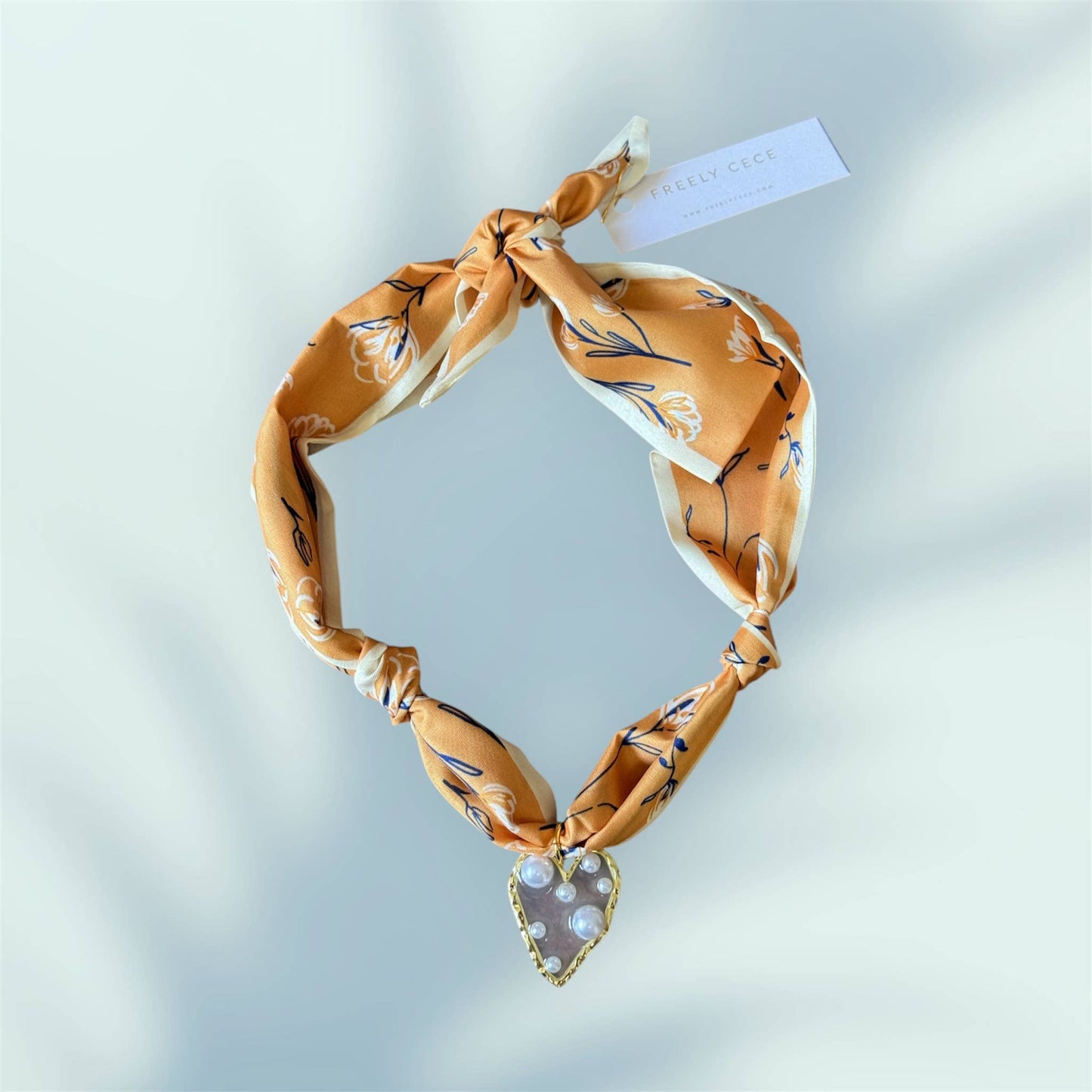 Scarf Charm Necklace 