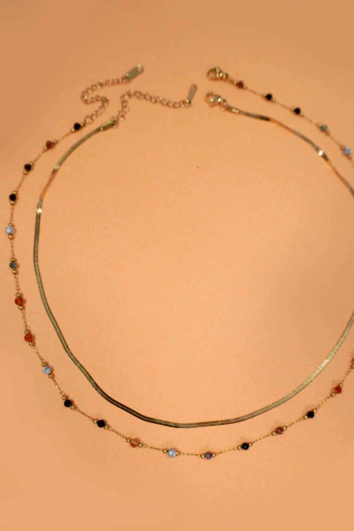 Layered Bead Necklace