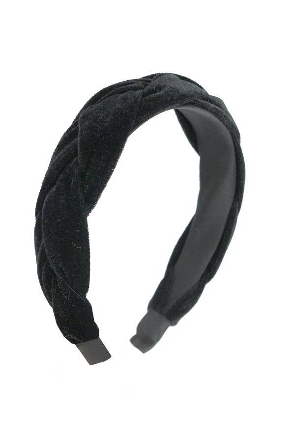 Braided Velvet Headband