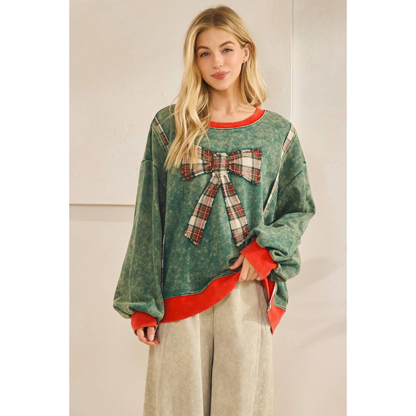 Very Merry Bow Pullover