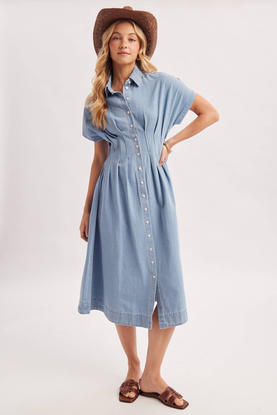 Brooklyn Denim Dress