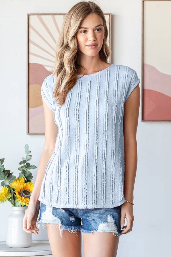 Cleo Textured Top