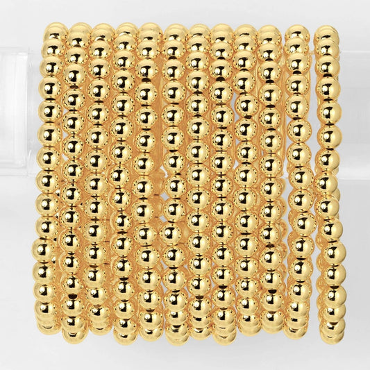 6mm Beaded Bracelet