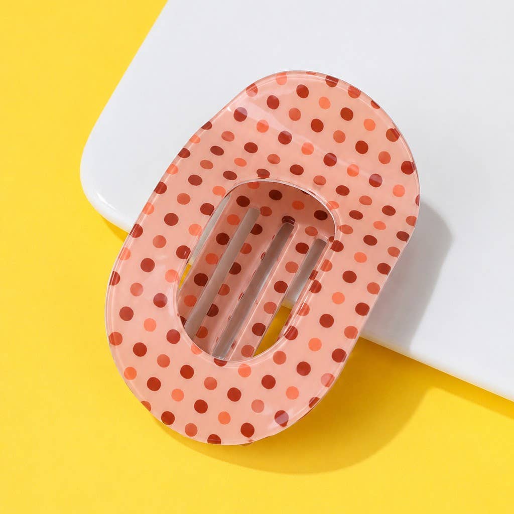 Jumbo Lay Flat Oval Claw Clips