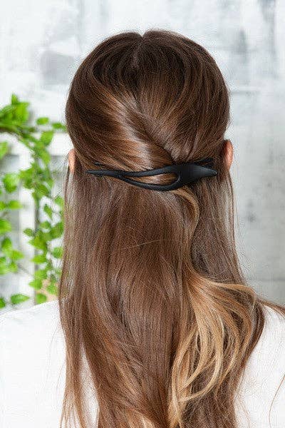 Slim Flat Hair Claw Clips