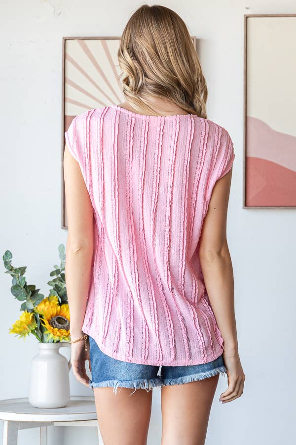 Cleo Textured Top
