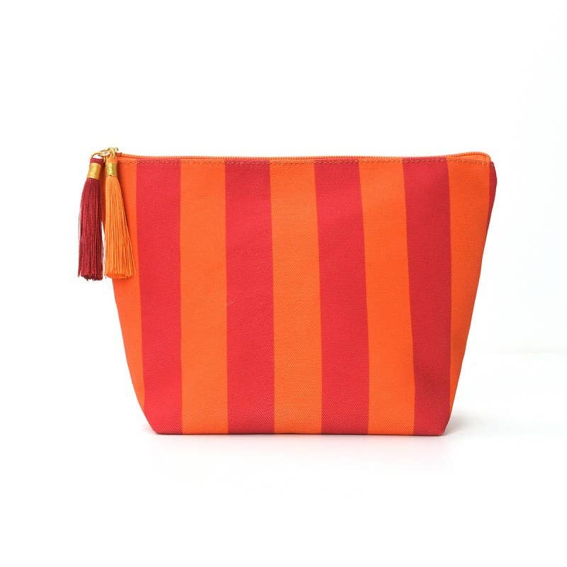 Striped Tassel Bag